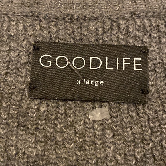 NWT GOODLIFE Slim Fit Crewneck Sweater in grey size XL - Picture 4 of 16